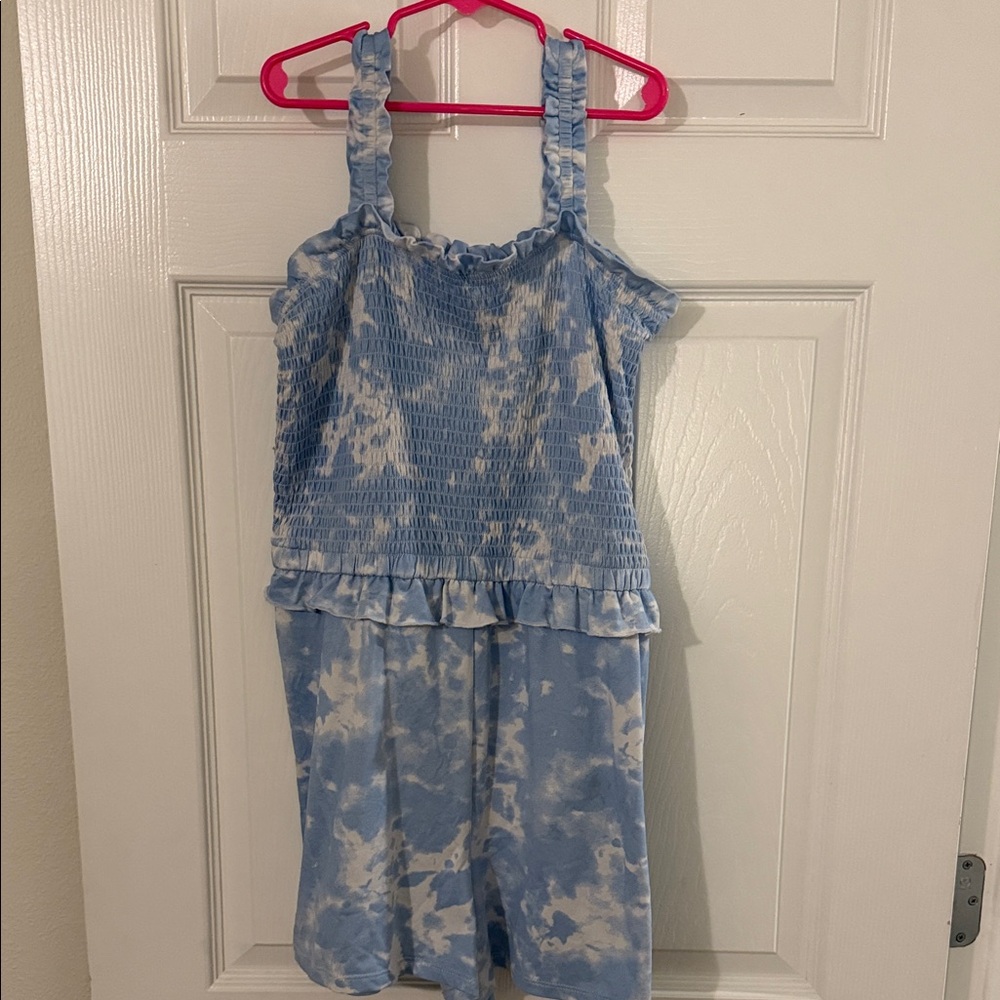 Blue and White Kids Bottoms